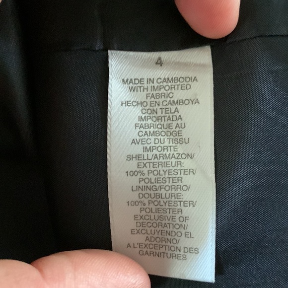 Liz Claiborne Suits Black Jacket - Picture 9 of 9